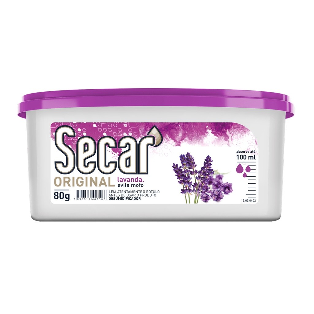 Anti Mofo Desumidificador Secar Original 80g Cada Guarda Roupas Closet Armários Organização Casa