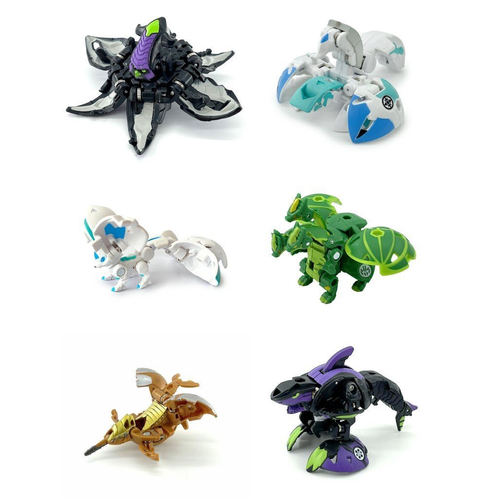 As novas figuras de BGR incluem Baku, Touro Gigante com Chifres, Dragão Central, Raposa de Orelhas Grandes, Squidward, P