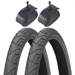 Par Pneu Levorin Praieiro Aro 24 x1 .95 Slick Balão Bike + 2 Câmara Aro 24 Shiver Bicicleta infantil