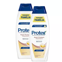 Kit 2 Sabonete Líquido Protex Nutri Protect Vitamina e 650ml