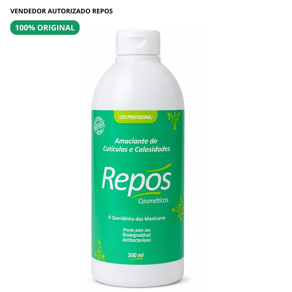 Amaciante de Cutícula e Calosidade Liquido 500ml - Repos
