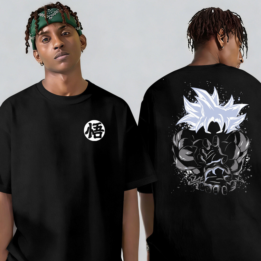 [Camiseta Premium em Algodão Puro]TT Camiseta Camisa Oversized Academia Goku GYM Tshirt 100% Algodão Lançamento