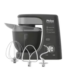 Batedeira Planetária Philco PBP70A 4,5L 700W 12 Velocidades Cinza 110V