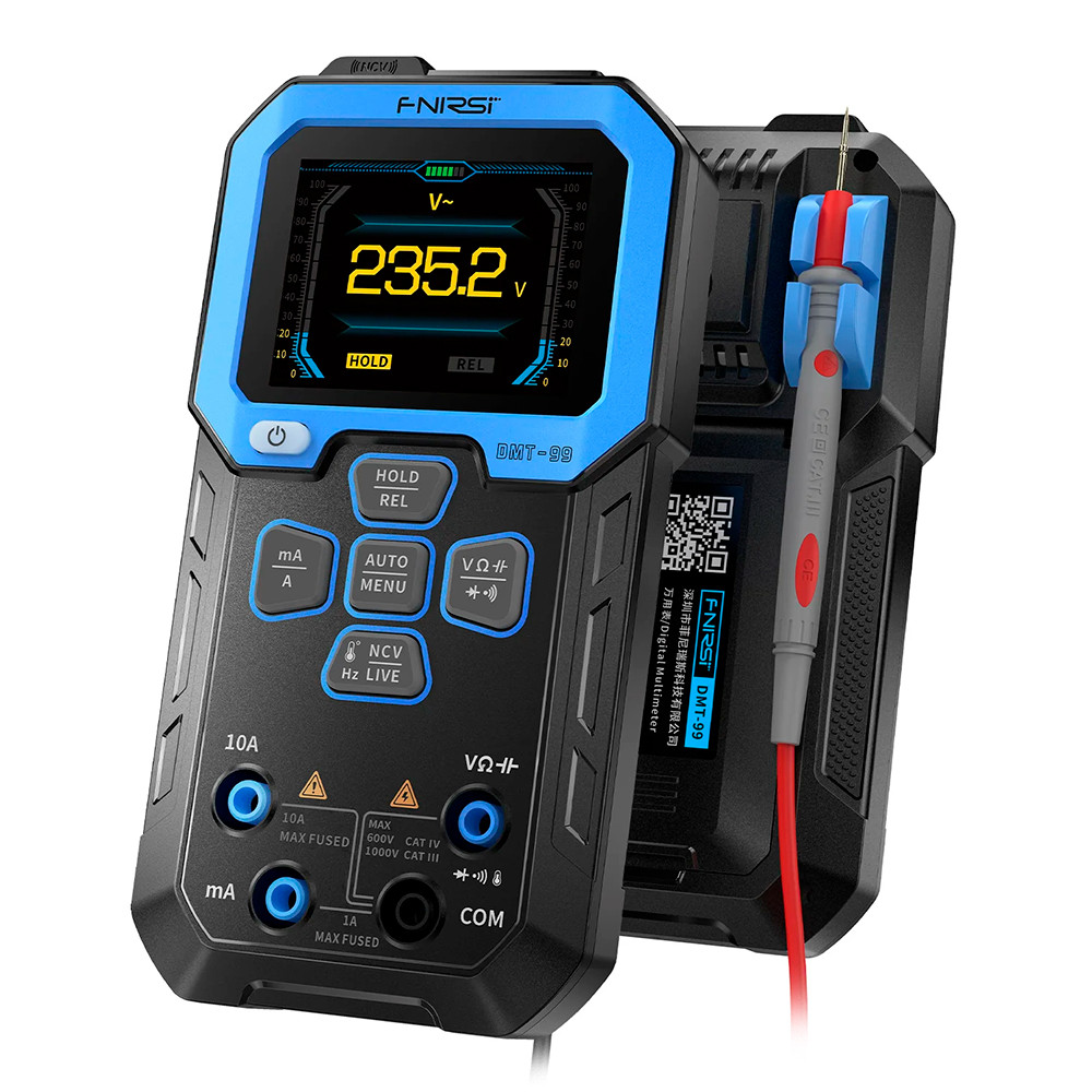 Detector e Medidor de Tensão FNIRSI DMT‐99 Multímetro Digital