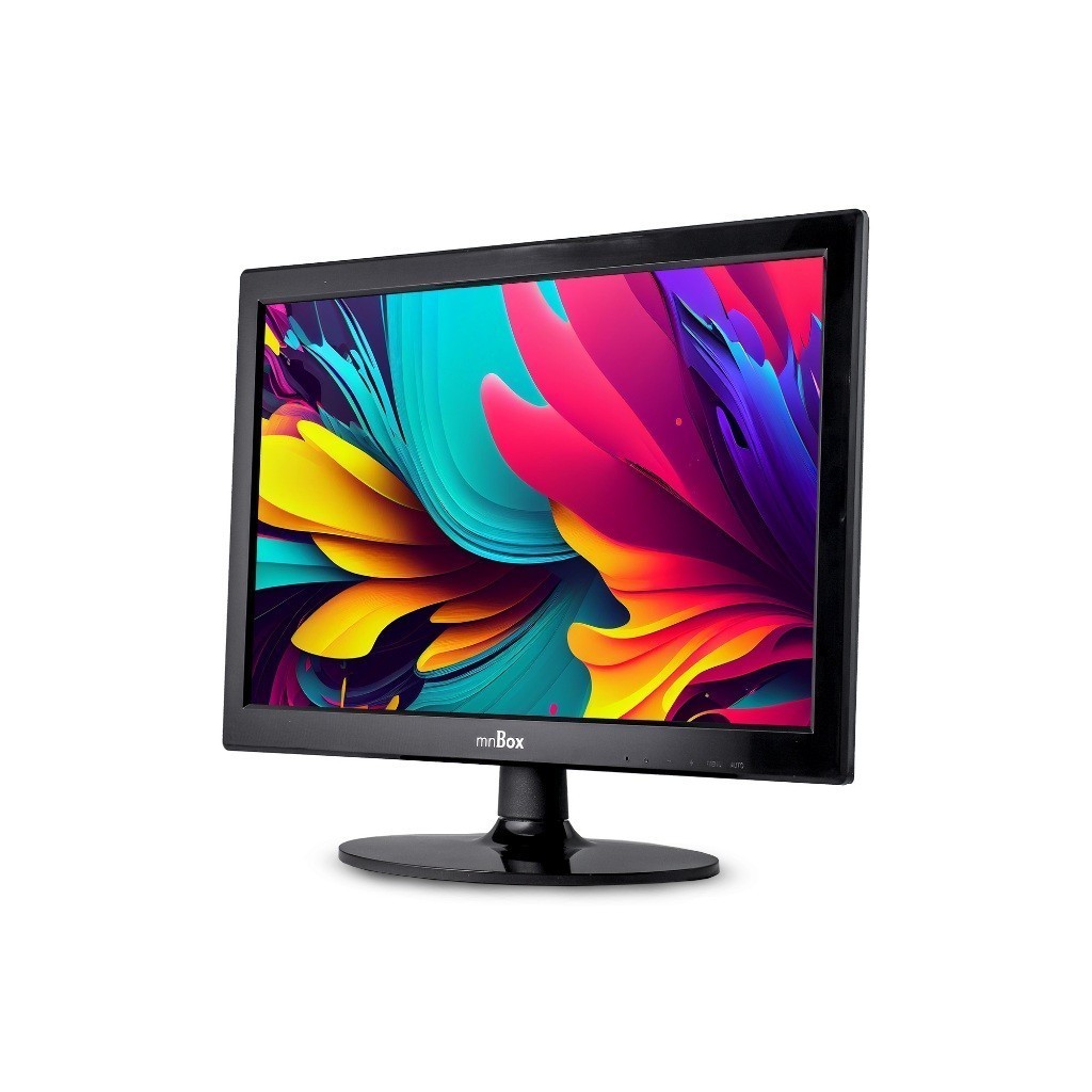 Monitor LED 15.6" Polegadas Tela HD Conexão HDMI/VGA Alta Resolução1366x768 Widescreen 75Hz BIvolt Cores Intensas