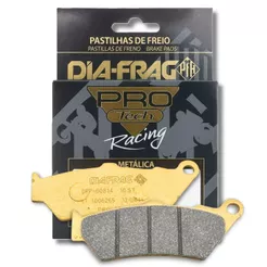 Pastilhas de Freio Dianteira Cb 500 Antiga / Xt 660R / F 650 Gs Diafrag Pro Tech Racing
