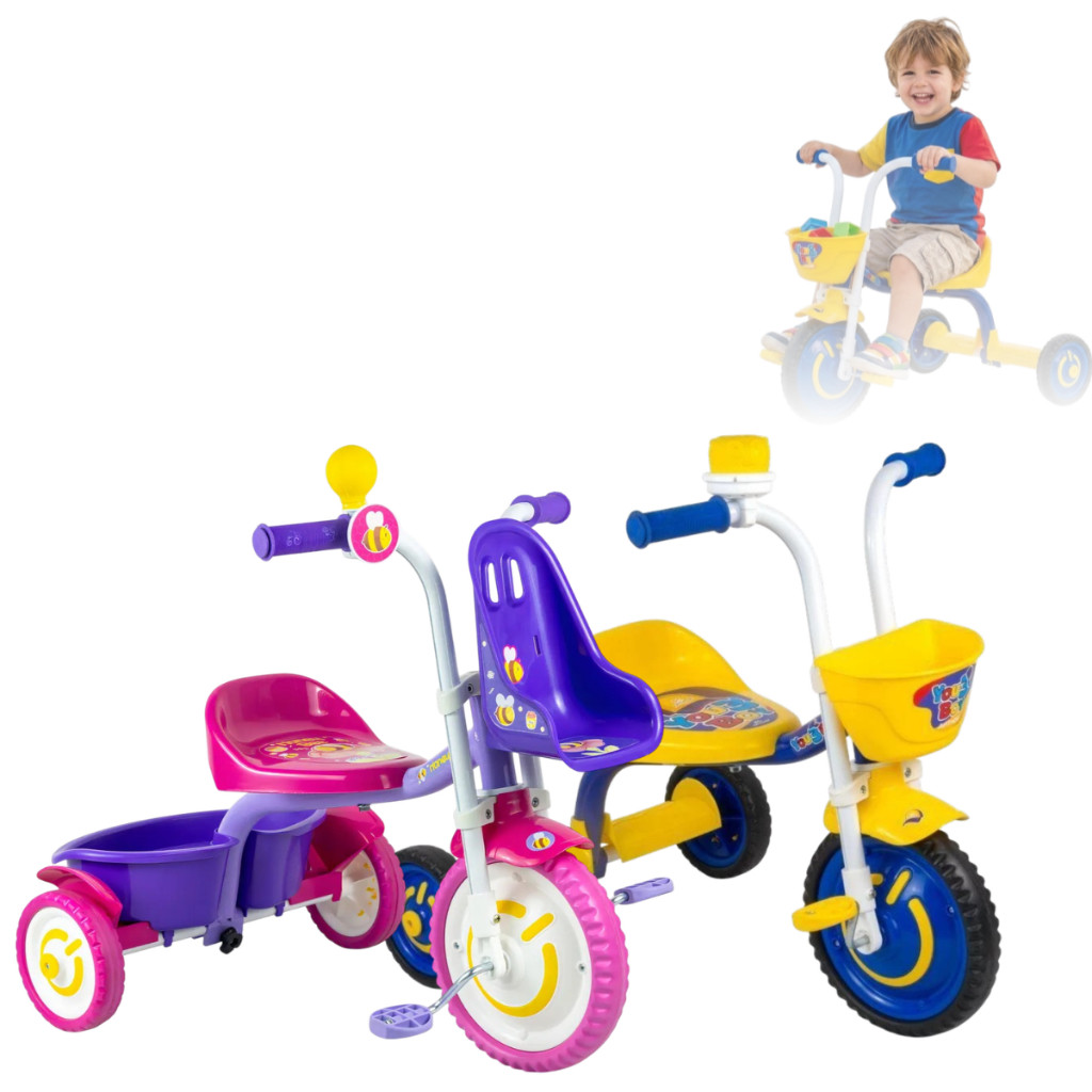 Triciclo Infantil Criança Nathor Alumino Leve Diversos Modelos