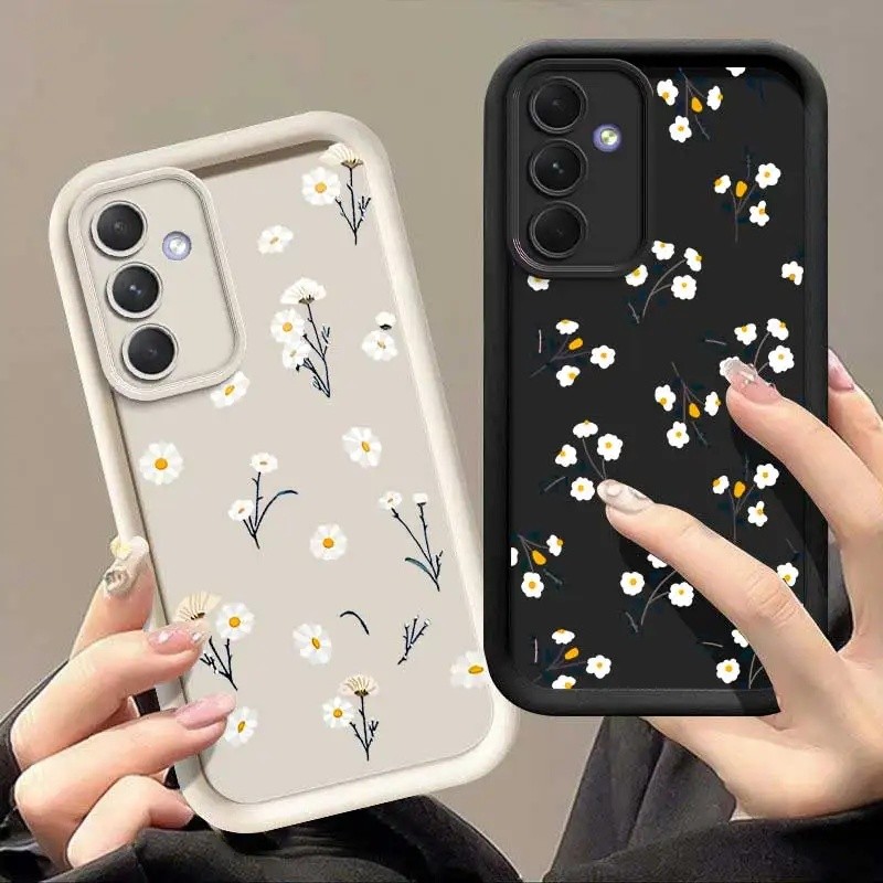 A55 Floral Shadows Sky Eye Ladder Phone Case For Samsung Galaxy A25 A24 A23 A22 A20 A15 A14 A13 A12 A10 A05 A04 A03 A02 