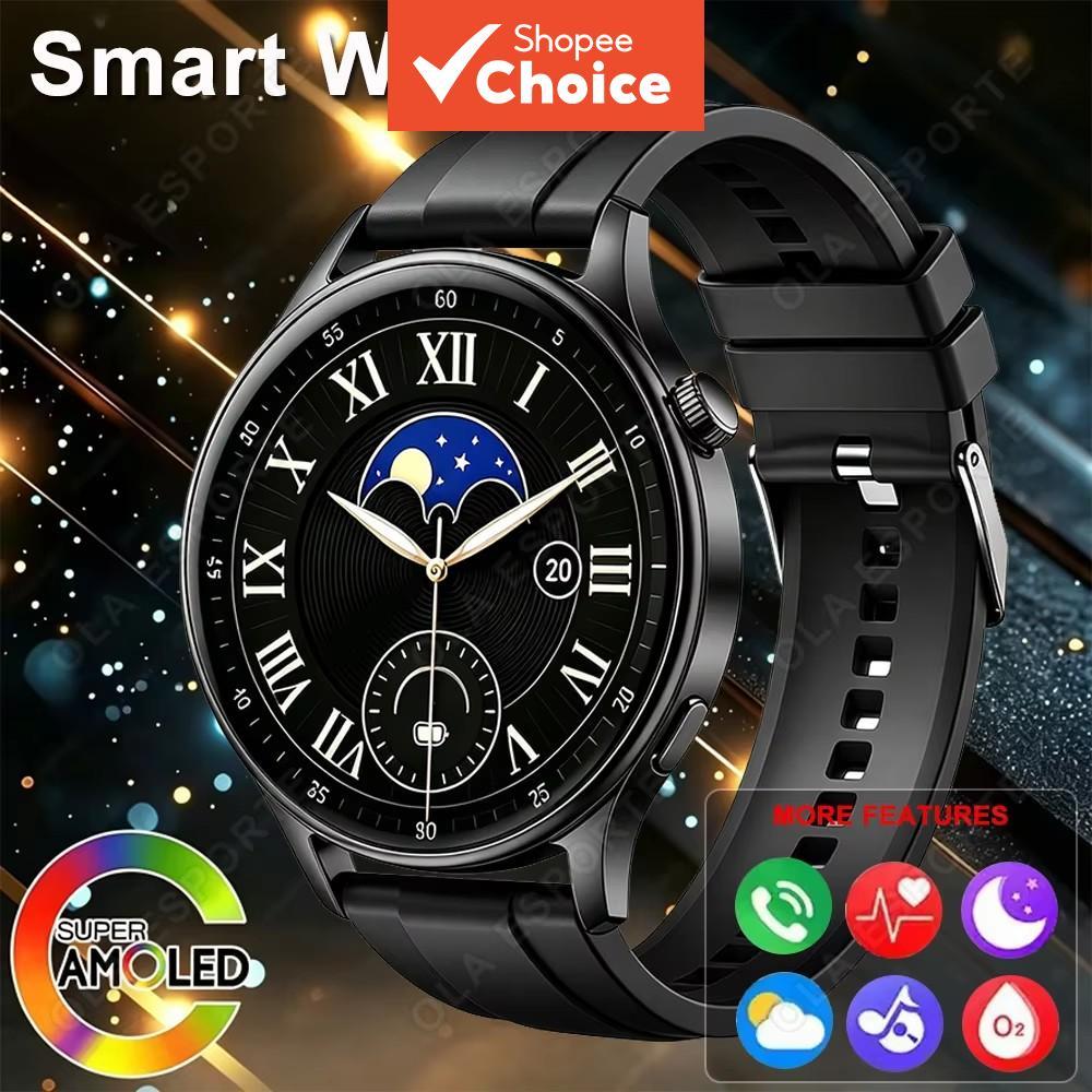 Novo Smartwatch para Homens e Mulheres Tela sensível ao toque à prova d'água Monitor de saúde e sono Smartwatch