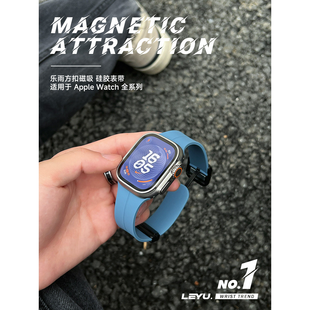 Leyu Adequado para apple watch 9/10 Strap iwatch8/6/5 Geração apple watch Sports