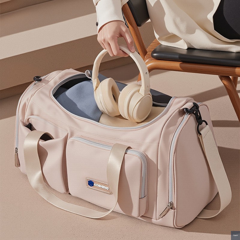 Bolsa De Embarque Leve De Viagem De Grande Capacidade – Bagagem De Mão Ao Ar Livre De Curta Distância Para Mulheres E Ho