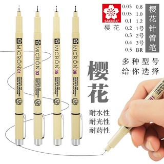Japão japão sakura sakura caneta agulha Design cômico esboço caneta gancho linha caneta curso sakura agulha caneta