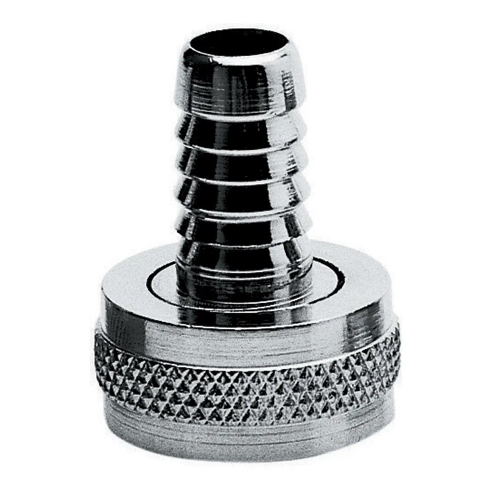 Bico Torneira Metal 100% Latao Cromado Para Mangueira Rosca 3/4 Jardim Tanque