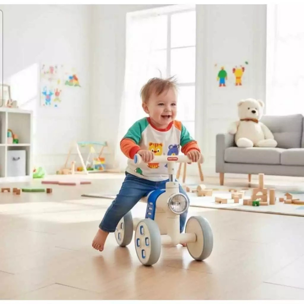 Bicicleta Equilíbrio Infantil sem Pedal Balance Bike Treino Aprender Andar Passeio Criança