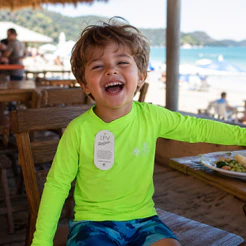 Camisa Infantil UV 50+ Infantil Térmica Proteção Camisa Manga Longa Praia Piscina Sol Proteção Solar Criança