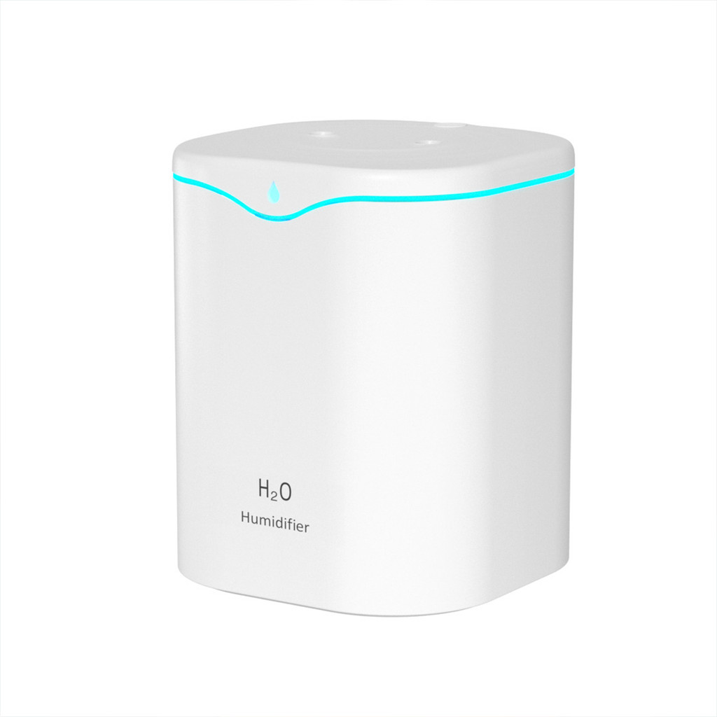 Umidificador De Ar 1 Litro Ultrassonico Usb H2o Led Silencio