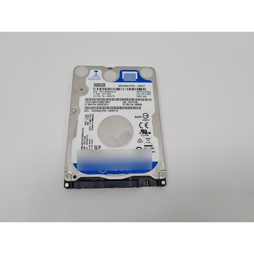 Hd Notebook 500gb Sata 2.5  Testados Garantia Nota Fiscal