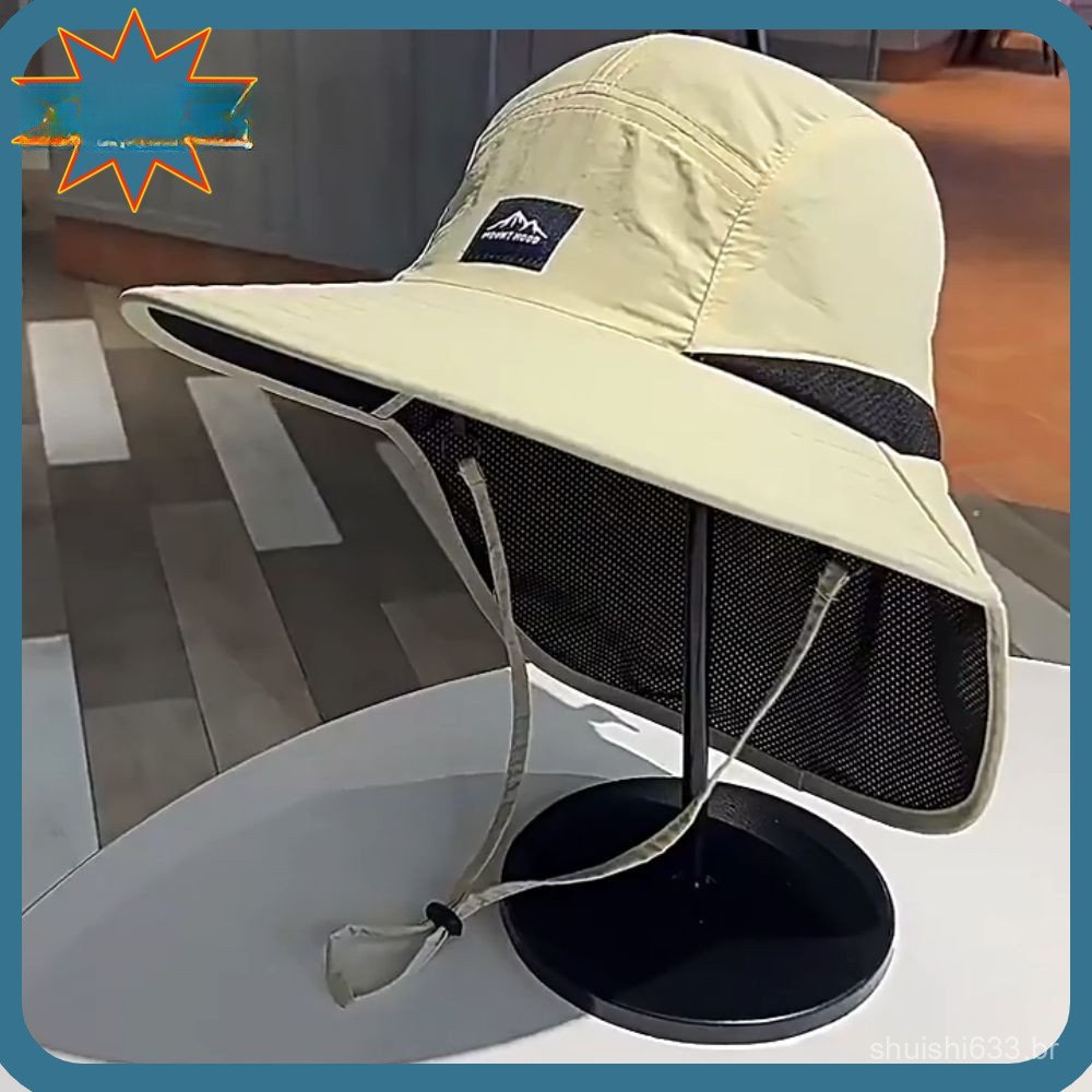 Chapéu De Pescador BOOM , Balde , Chapéus De Caminhada De Aba Larga , Boné Protetor Solar , Bonés De Pesca De Secagem Rá