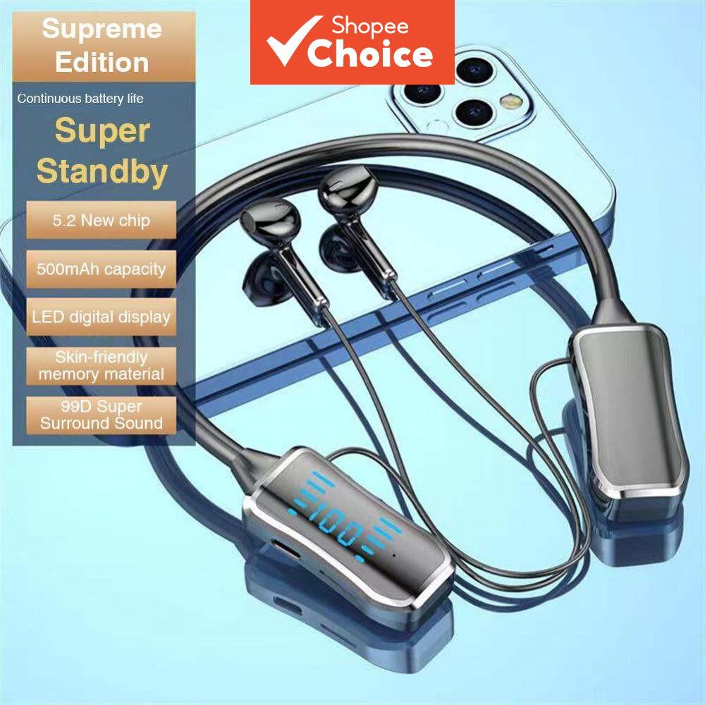 Fones de ouvido BONINE com colar cervical, transmissão de alta velocidade, Bluetooth esportivo para corrida e direção