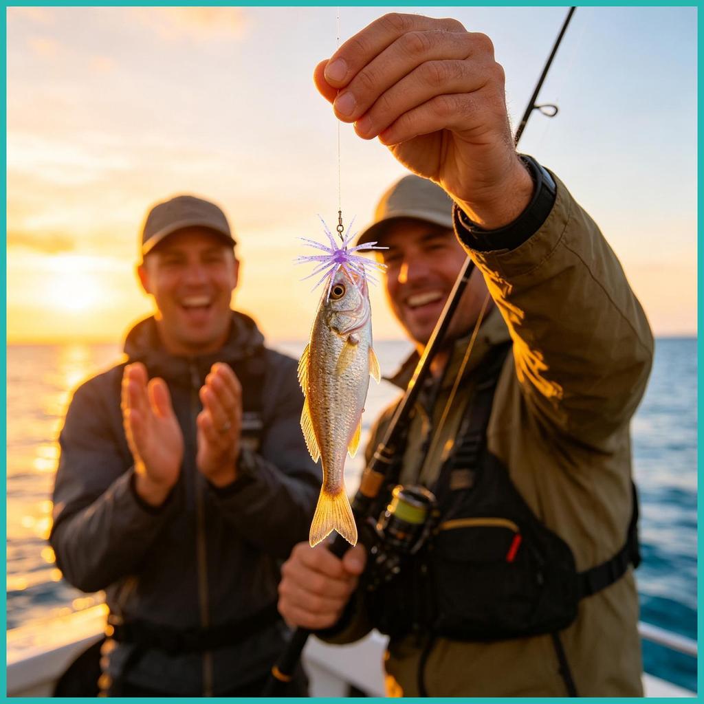 Ouriço Do Mar 6 Peças Realista Flexível Flutuante Artificial Equipamento De Pesca Baixo Iscas Para Acampamento Fundição 
