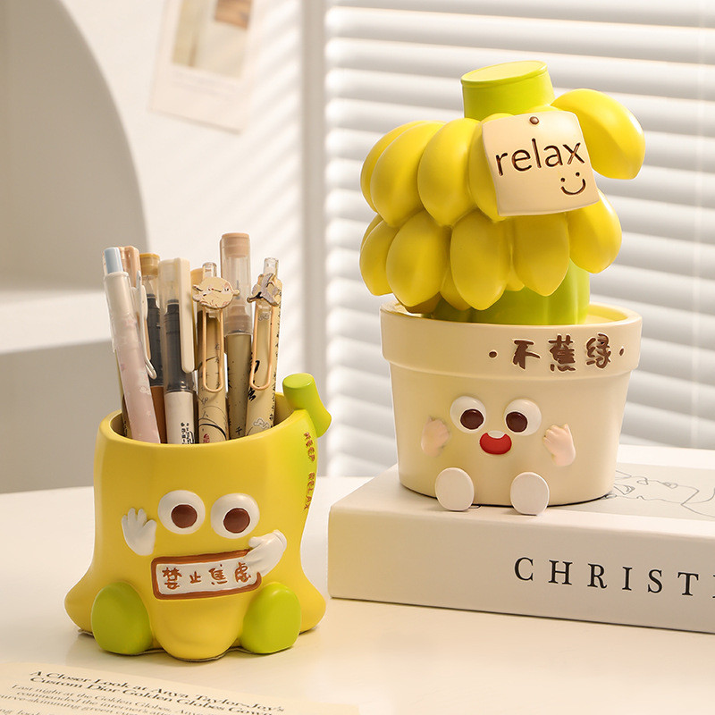 Decoração de Mesa Anti-Ansiedade: Um Ornamento de Mesa de Escritório que Estabiliza o Humor e Alivia o Estresse, Present