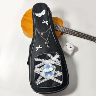 Original ukulele saco de Piano engrossado ombro ukulele saco asas arco 77cm 70cm 87cm