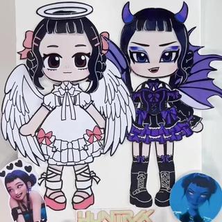Coreia Coreia KPO Witch Hunter Group Dress-up Adesivos Meninos Grupo Descompressão Periférica Crianças Feito à Mão Criat