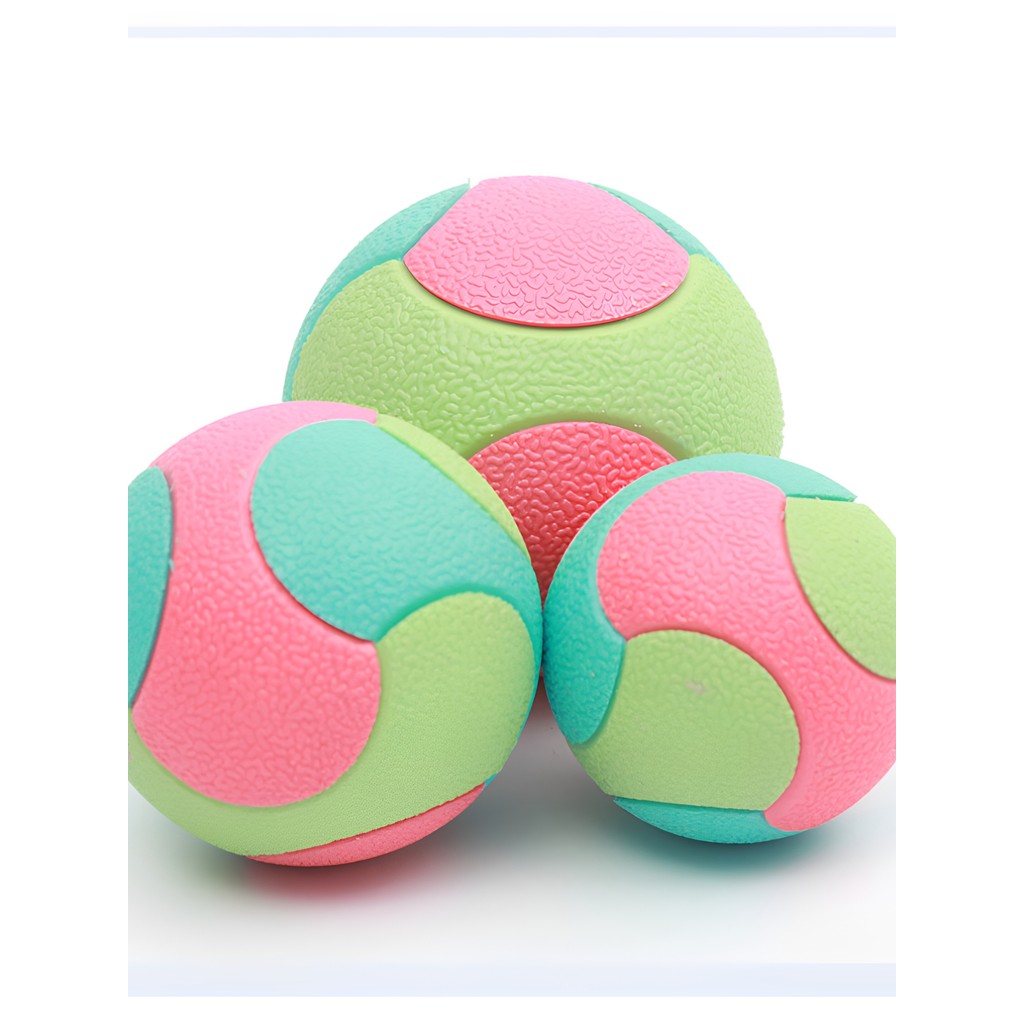 Cor correspondente elástico brinquedo para animais de estimação Molar cão treinamento bola ferramenta útil brinquedo Gol
