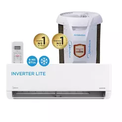 Ar Condicionado 9000 BTUs Split Hi Wall Inverter Midea Frio Lite R-32 42EBVCB09M5 220V