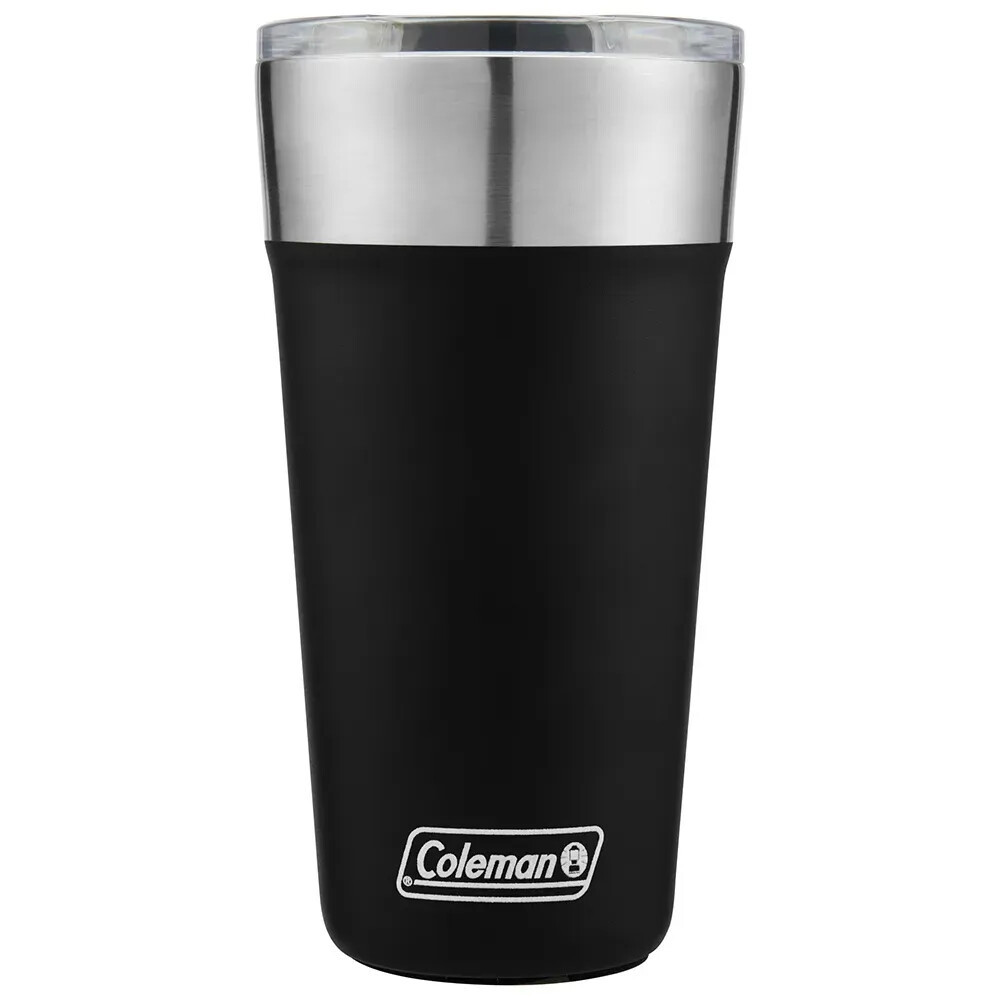 Copo Térmico com Tampa 600ml Preto Coleman