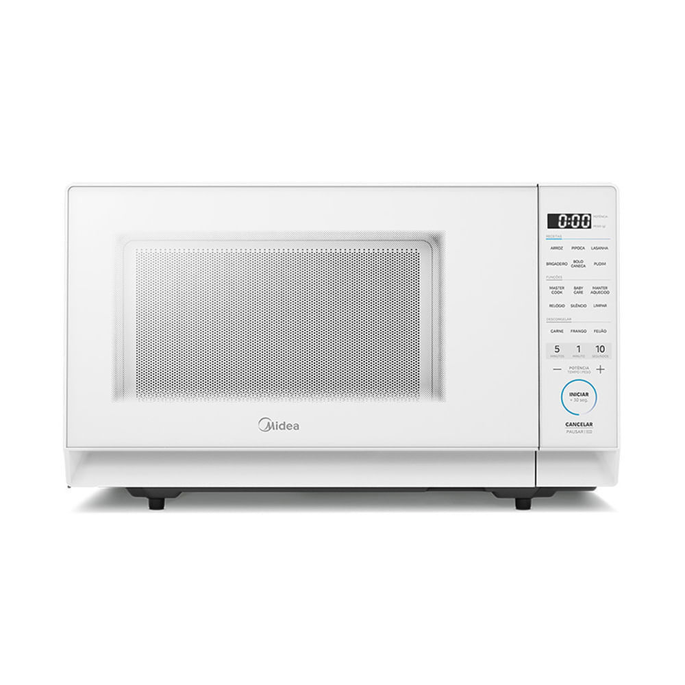 Micro-Ondas 27L Branco MasterCook Midea — oferta na Shopee