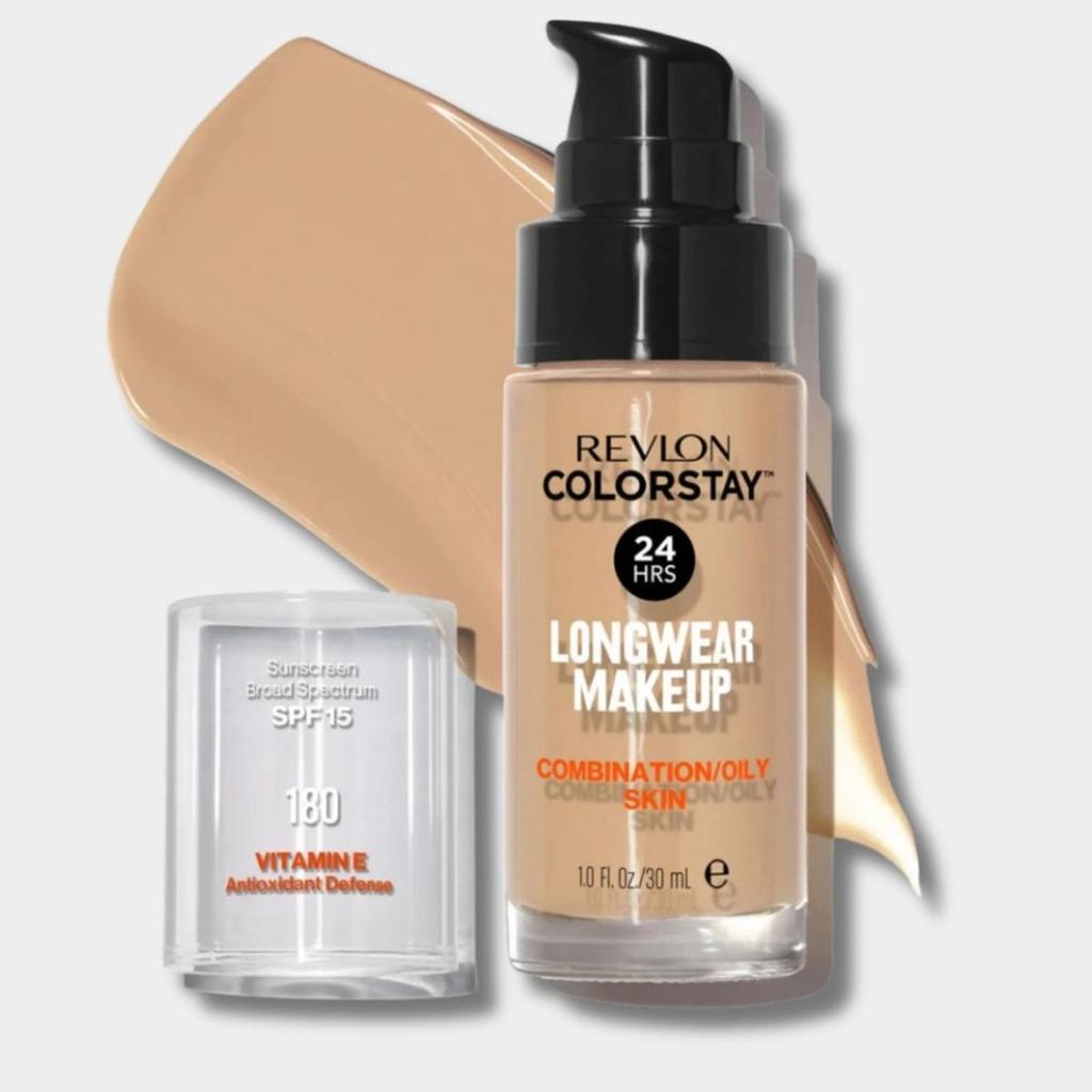 Base Líquida Revlon Colorstay Longa Duração 30ml - Tom 180