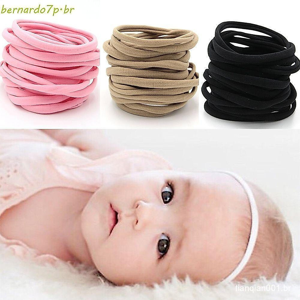 BNARDO Headwear Para Meninas Meninos Elástico Magro Feminino Náilon 10 Unidades/Conjunto Acessórios De Cabelo