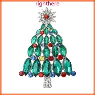 Broche Roupa Férias Direita Design Árvore Natal E Cor