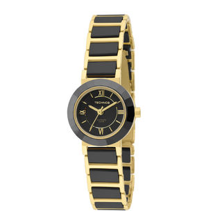 Relógio Technos Feminino Cerâmica Dourado - 2035LWF/4P