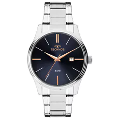 Relógio Technos Masculino Steel Prata - 2115MPM/1K