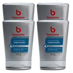 Kit Bálsamo Pós Barba Bozzano Hidratação 100g - 4 Unidades