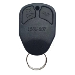 Capa Carcaça De Controle Automotivo 2 Botões Alarmes Lookout
