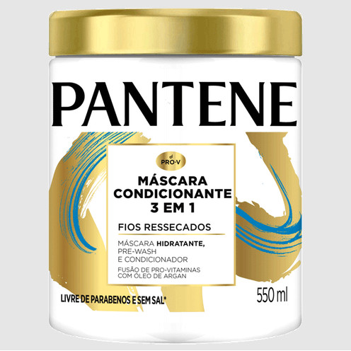 PANTENE CT 550ml 3EM1 CONDICIONANTE HIDR em Oferta na Shopee