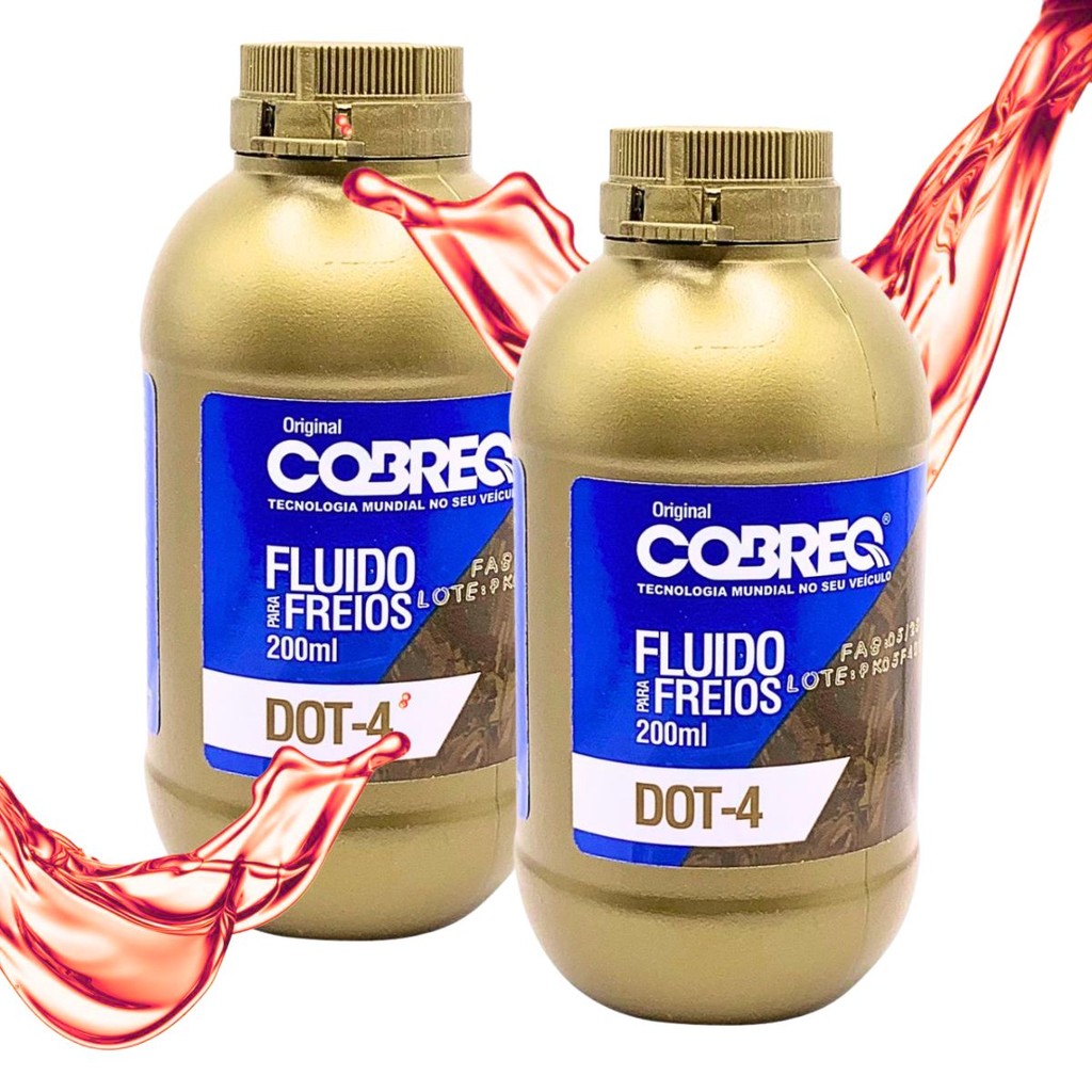 Fluído de Freio Dot 4 Cobreq 400ml em Oferta na Shopee
