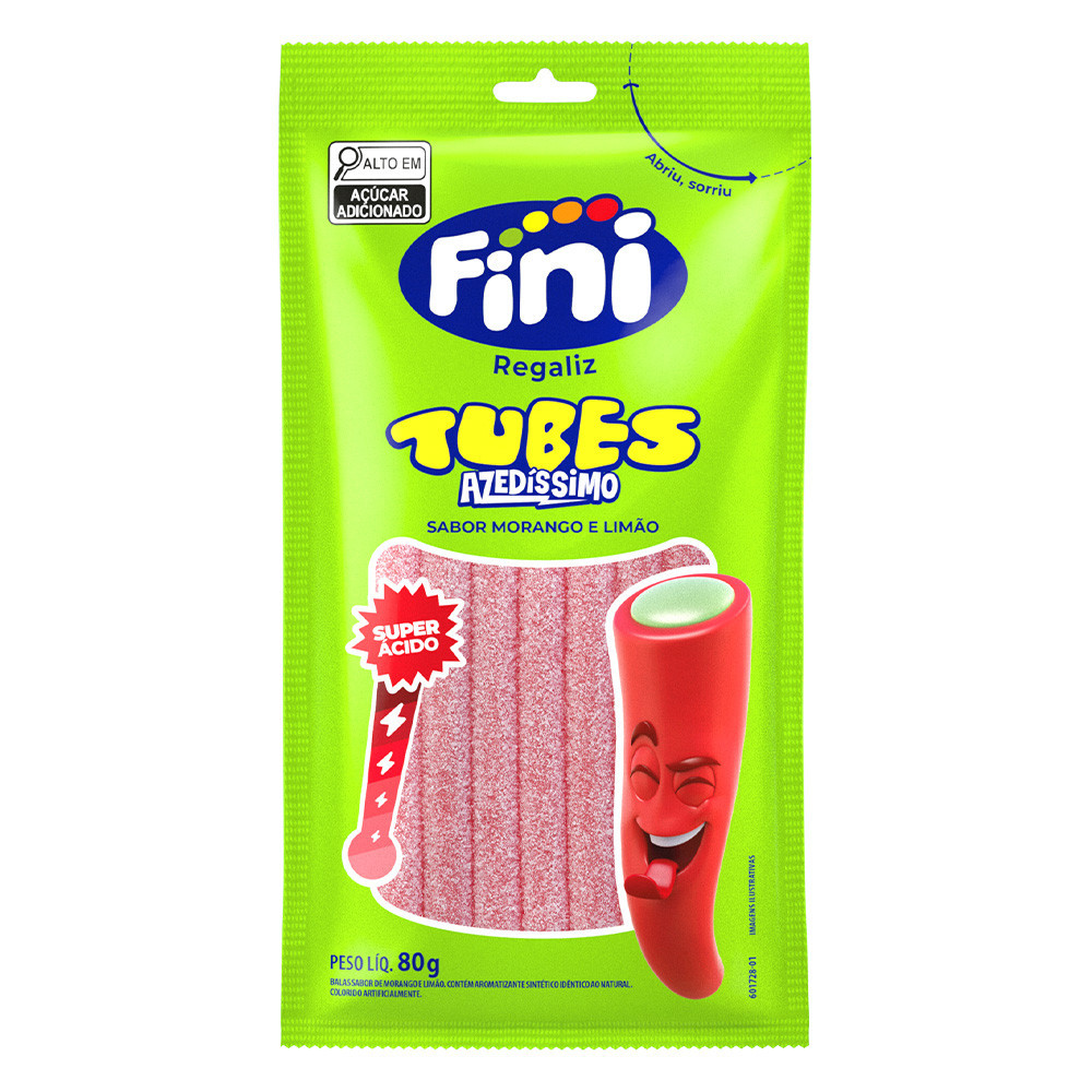 Tubes Super Ácido 80g Fini