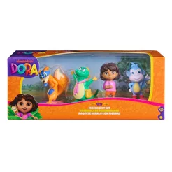 Dora Aventureira - Pack De 4 Mini Bonecos
