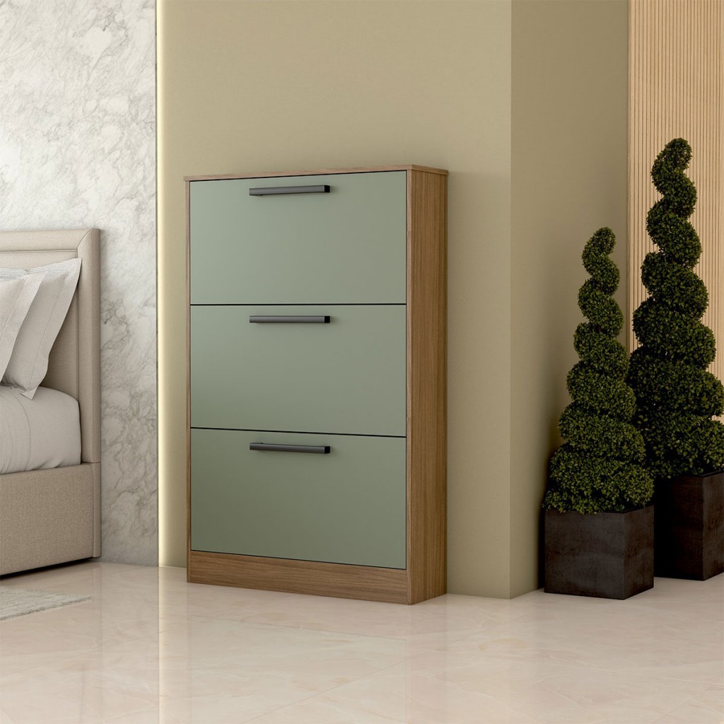 Sapateira Roma 3 Portas - Panorama Móveis em Oferta na Shopee