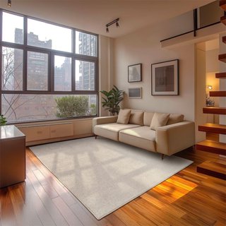 Tapete 200x250cm Relex N Tapetes São Carlos Marfim em Oferta na Shopee