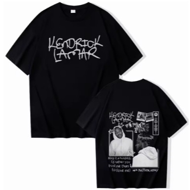Camiseta Kendrick Lamar  Adulto/Infantil Lançamento Camiseta Em Algodao