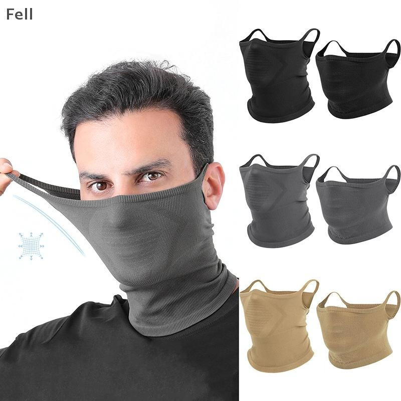 [Fel] Esporte Respirável Proteção Solar Ciclismo Bicicleta Capa Facial Máscaras Reutilizáveis Caminhadas Acampamento Pes