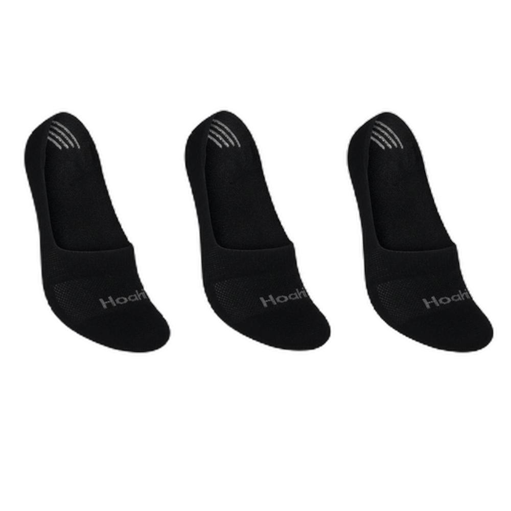 Kit 3 Pares Meia Hoahi Sapatilha Unissex - Preto