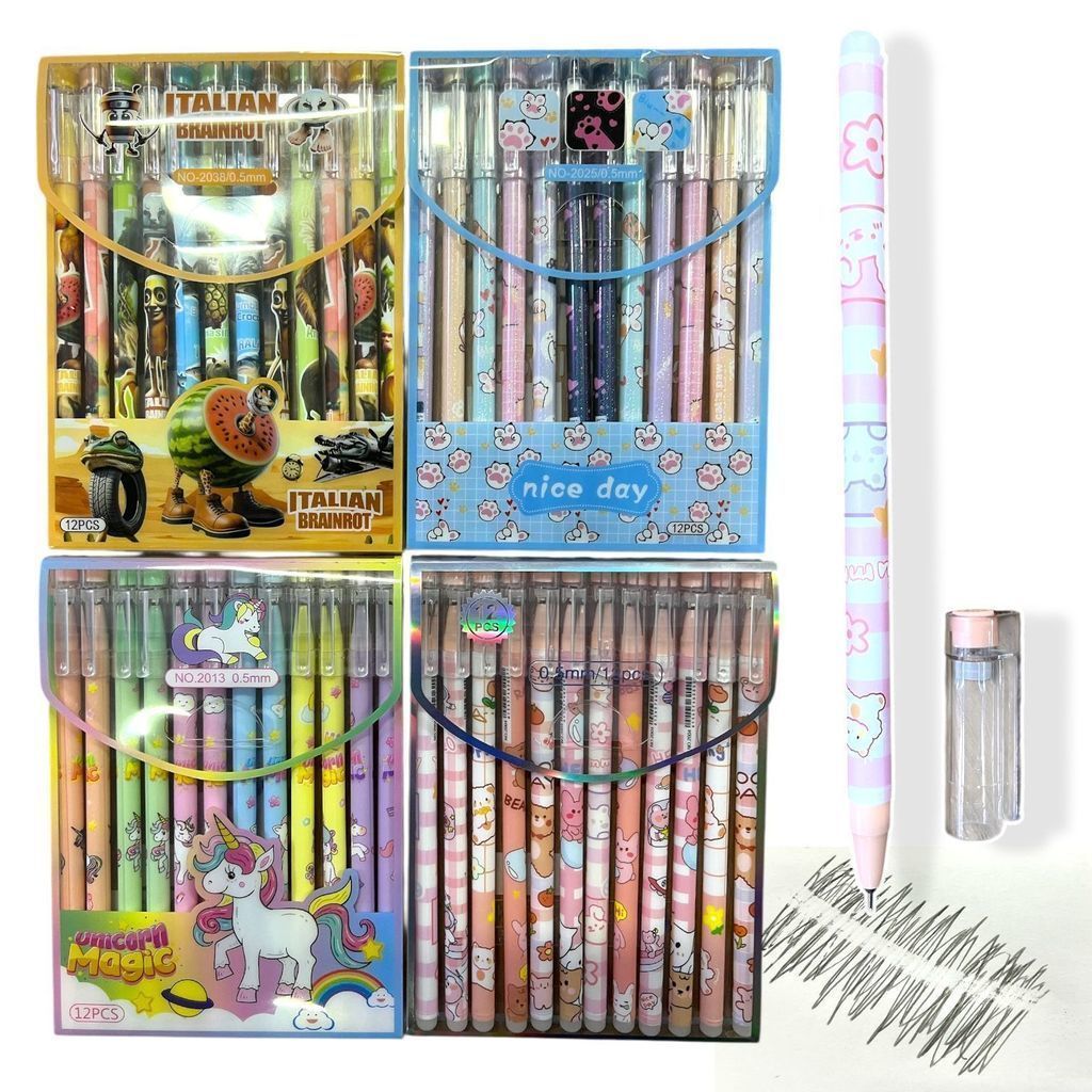 Kit Canetas Canetinha Encantada – Gel 0.5mm em Oferta na Shopee