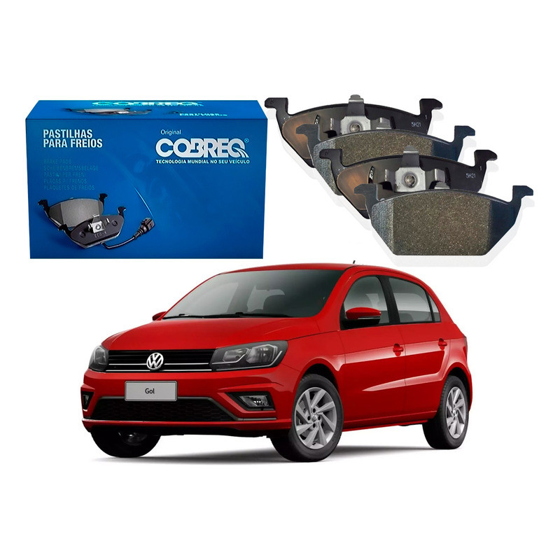 Pastilha Freio Dianteira Cobreq Gol G8 1.0 1.6 2020 A 2023 em Oferta na Shopee
