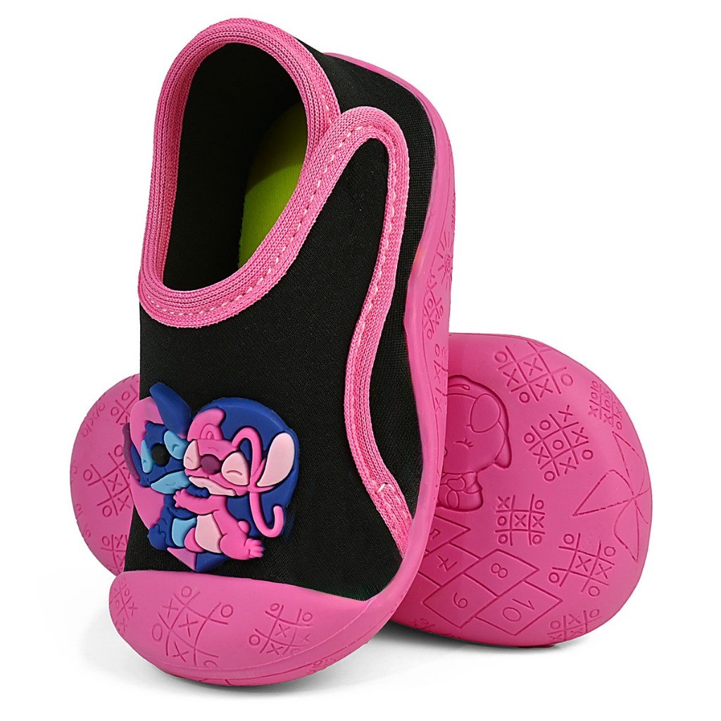 Calçado Infantil Tipo Meia Antiderrapante Bebê Menina Confortável Flexível em Oferta na Shopee